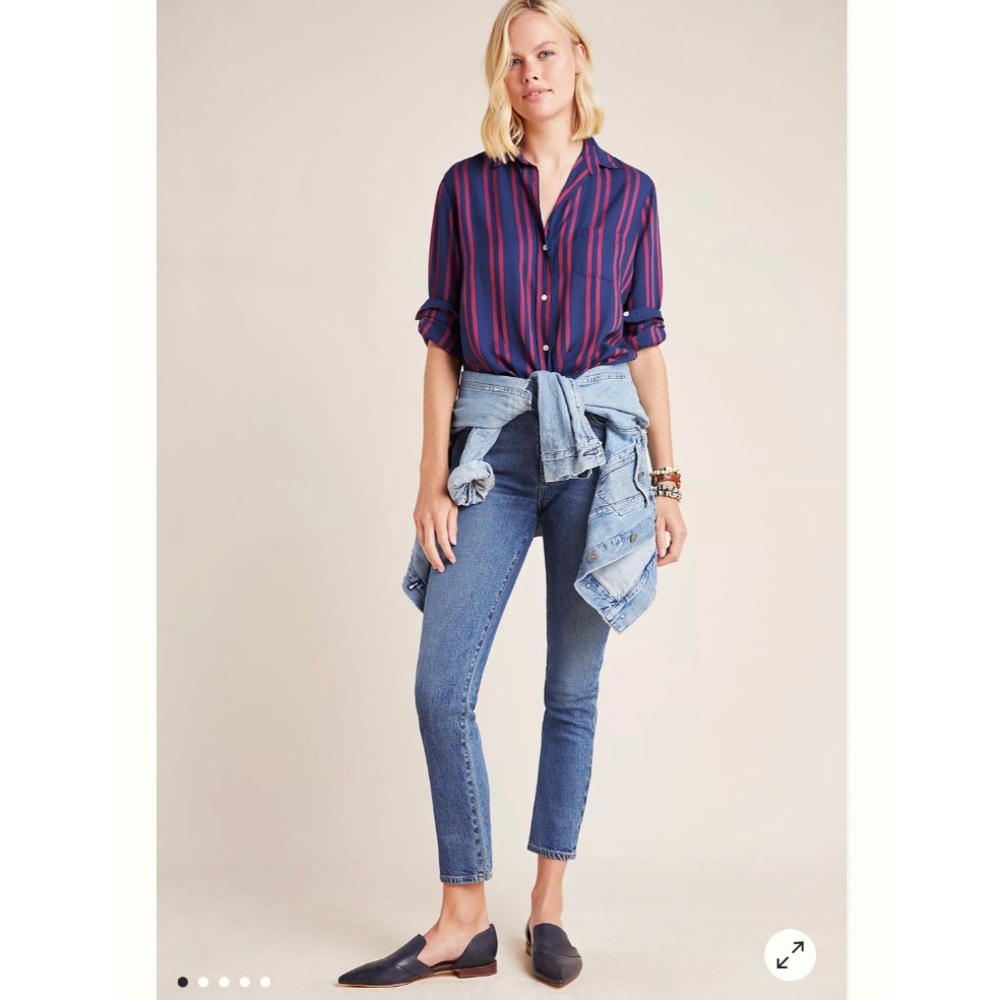 AGOLDE Toni High-Rise Straight Jeans
